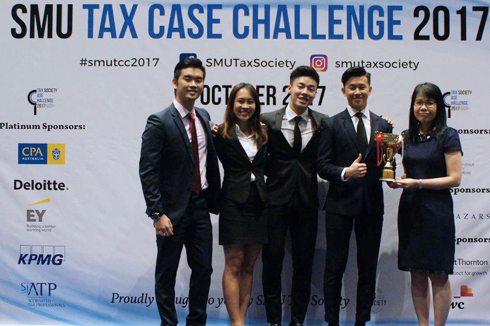 Second runners-up Team iPhone Tax