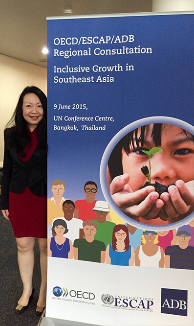 Audrey was an invited Expert at United Nations-OECD-Asian Development Bank consultation on Inclusive Growth