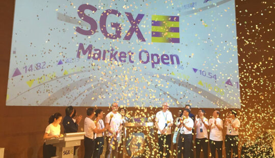 Witnessing the first fintech company get listed on SGX