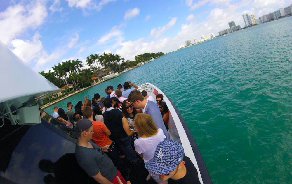 Sunny skies and blue waters of Miami. Photo credit: Sean Bellamy McNulty