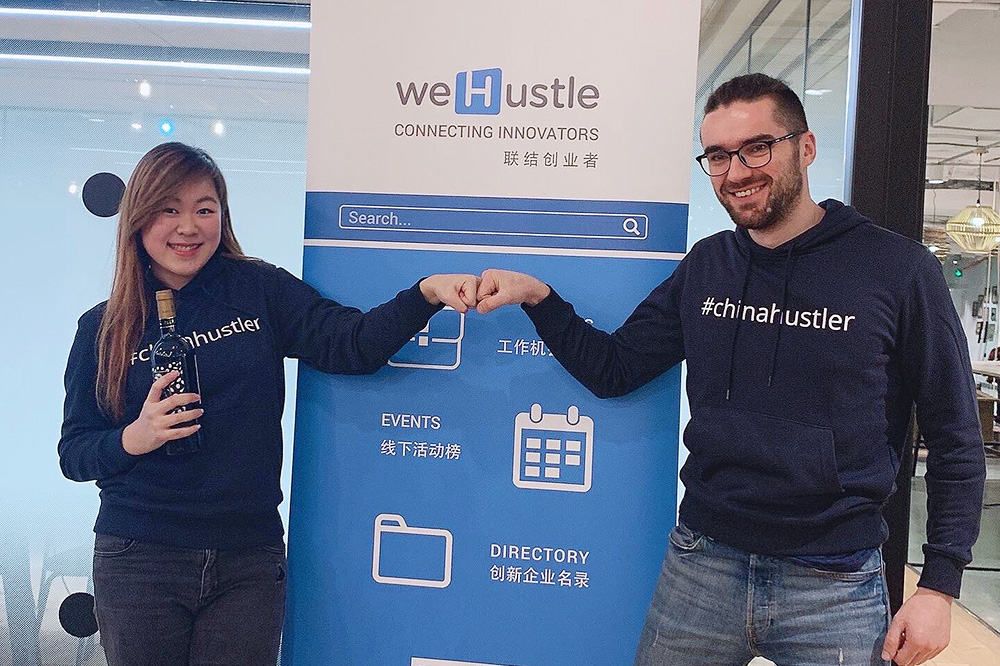 Rae-Nyse with weHustle Founder and CEO Marian Danko