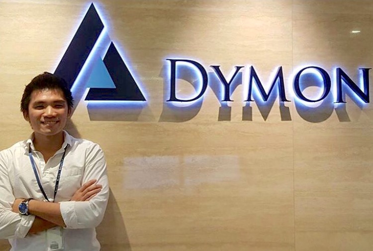 Albert serving his internship stint at Dymon Asia Capital, focusing on venture capital technology investments