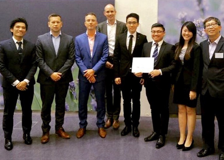 Albert’s team clinched champions at the Rotterdam Star Case Competition in Netherlands