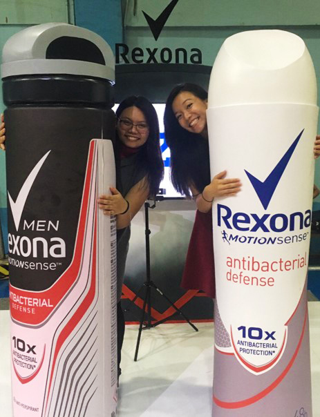 Part of the Unilever Philippines Rexona team