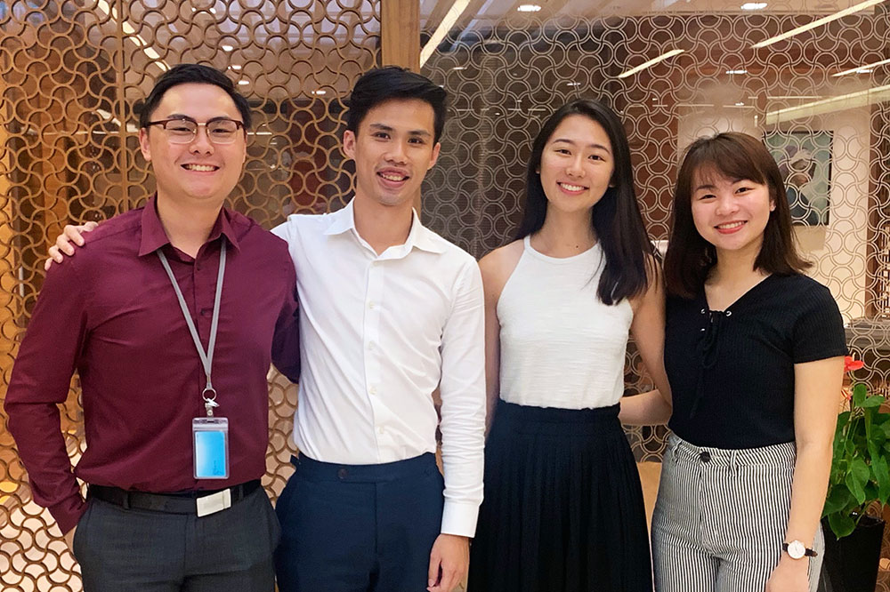 Jeremy (second from left), Associate, Commercial Real Estate
International Graduate, Standard Chartered Bank
Bachelor of Business Administration – Finance (2017)