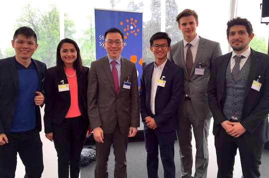 At the 46th St. Gallen Symposium, Switzerland: Leaders of Tomorrow were handpicked to interact with Dr. Beh Swan Gin, Chairman of Singapore’s Economic Development Board