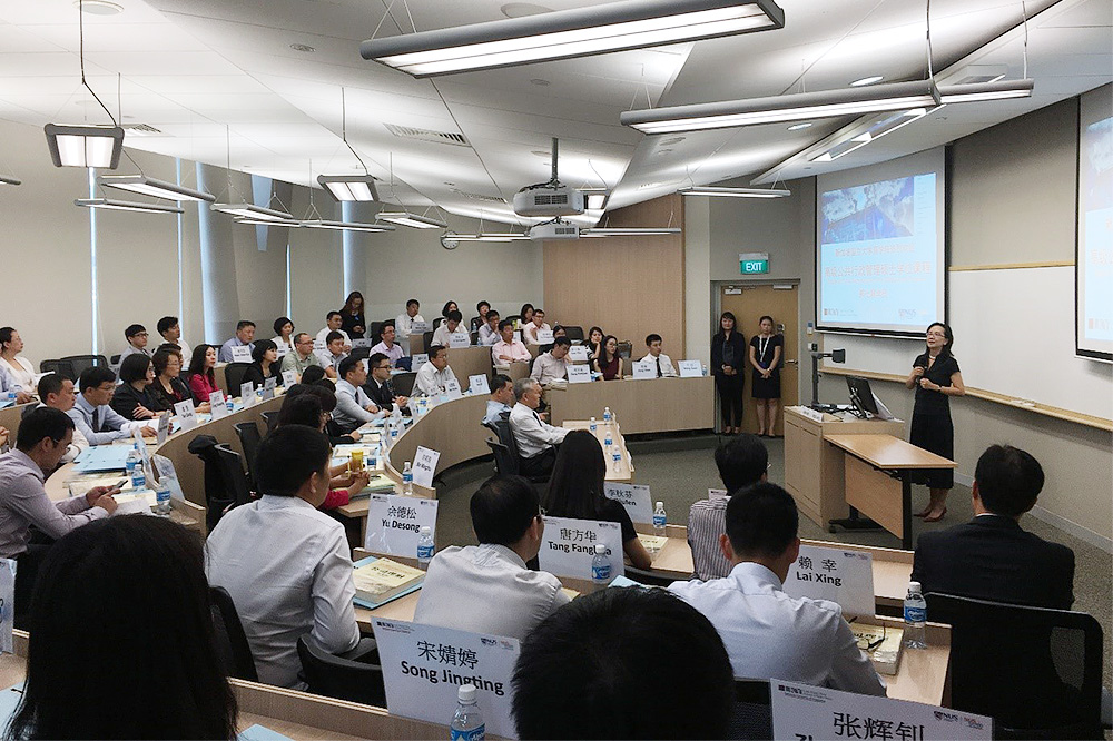 Vice Dean Prof Susanna Leong welcomed the students.