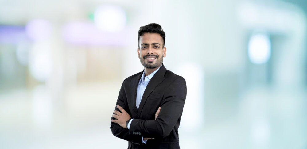 The NUS MBA candidate Keshav Jain