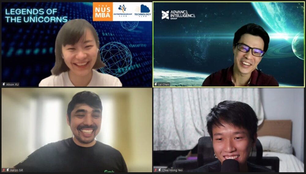 Core members in the Tech Club lead some events, such as this webinar on tech unicorns in Southeast Asia. 
