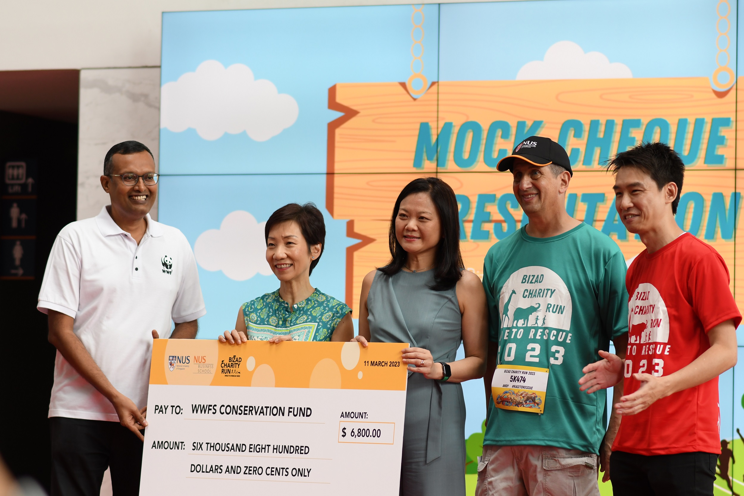 WWF-Singapore is one of the beneficiaries of Bizad Charity Run 2023. 